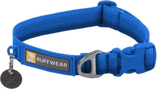 Vista 48 de Ruffwear, Front Range - Collar para perro, correa ajustable Tubelok, ligero, hebilla de liberación lateral, anillo en V de aluminio, duradero