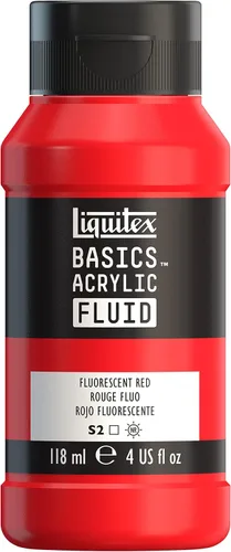 Vista 34 de Liquitex BASICS - Pintura líquida acrílica, botella de 4 onzas, tono permanente carmesí de lizarina