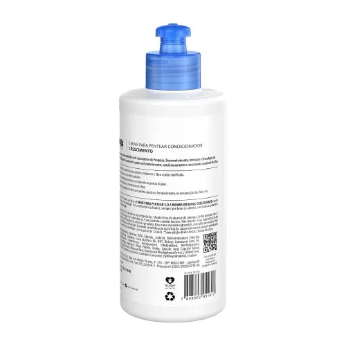 Vista 4 de Linha Tratamento (SOS Bomba de Vitaminas) Salon Line – Crema para Pentear Explosao De Forca 10.1 fl oz – Colección Tratamiento de Línea Salón