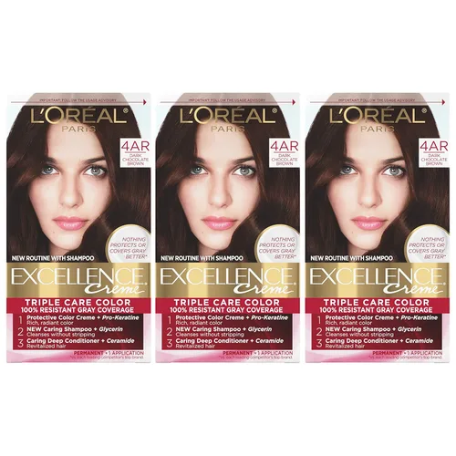 Vista 49 de L'Oreal Paris Excellence Age Perfect - Kit de coloración de tonos degradados, rubio natural medio 5CB