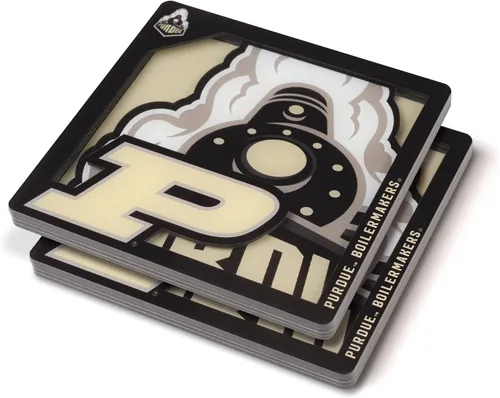 Vista 32 de YouTheFan NCAA Serie Logo 3D NCAA Posavasos