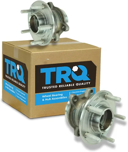 Vista 195 de Conjunto de rodamiento de rueda delantera de 2 piezas y buje TRQ Compatible con Pontiac Solstice 2006-2009 Saturn Sky 2007-2010