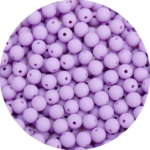 Vista 21 de 1000 cuentas redondas acrílicas lisas de 0.236 pulgadas, bolas acrílicas redondas, cuentas de chicle, cuentas gruesas, cuentas de resina de plástico