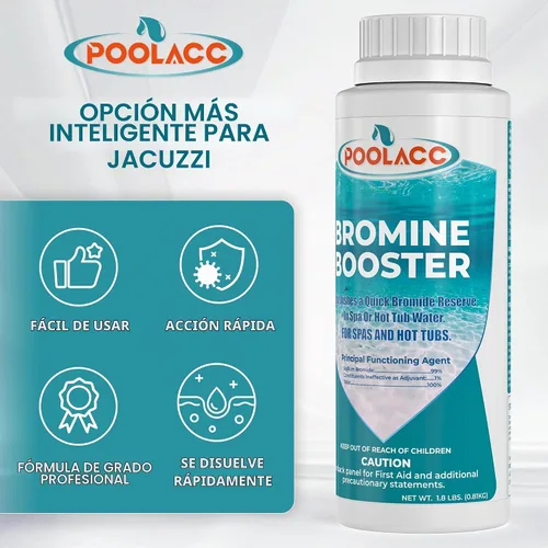 Vista 4 de Potenciador de bromo de 1.8 libras para jacuzzis y spas