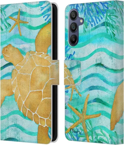 Vista 12 de Head Case Designs Officially Licensed Paul Brent Agate Mermaid Coastal Leather Wallet Case Compatible with Samsung Galaxy A15