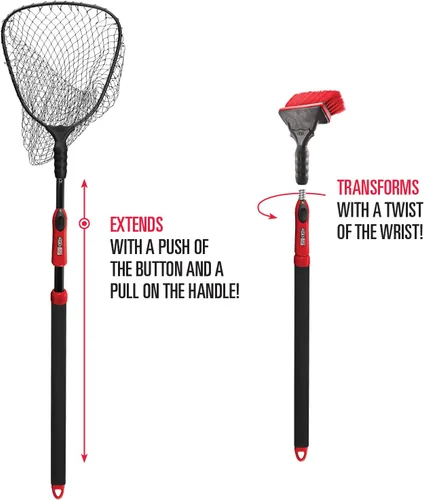 Vista 4 de Ego Accesorios de pesca S2 y S1, herramientas de pescadores, sistema modular intercambiable, una herramienta para todo, uso