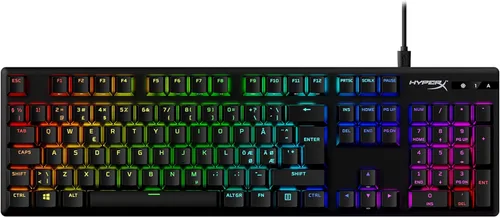 Vista 11 de HyperX Alloy Origins 60 - Teclado mecánico para juegos, factor de forma ultra compacto del 60 %, teclas PBT de doble disparo, retroiluminación LED