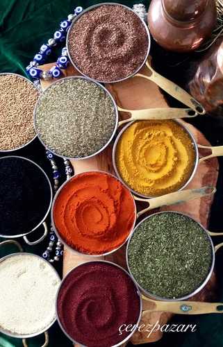 Vista 7 de Cerez Pazari Hojas de menta secas 5.3 onzas % 100 naturales, no irradiadas, sin OMG, sin gluten, hojas de menta seca turca cruda, té de menta