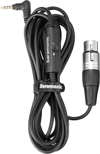 Vista 7 de Saramonic Micrófono SR-XLR35 a TRRS de 1/8" (3,5 mm) (Sr-XLR35)