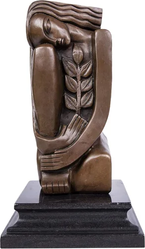 Escultura abstracta Estatua femenina de bronce Estatua de metal Estatua BSE-001