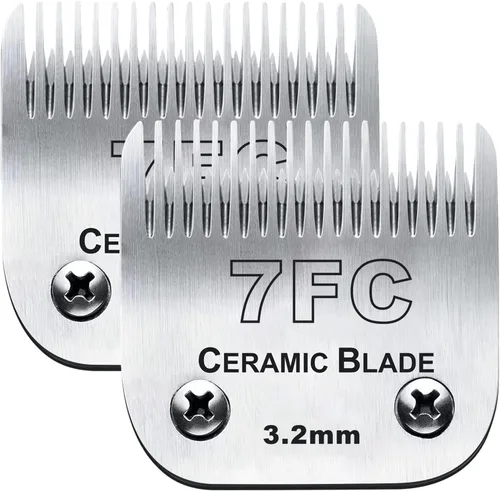 Vista 35 de 10 Cuchillas para Aseo de Perros Compatibles con Cortapelo para Perros Andis, Cuchilla Desmontable de Acero Inoxidable, Tamaño 10, Longitud de Corte