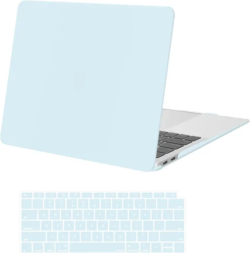 Vista 18 de MOSISO - Compatible con funda para MacBook Air de 13 pulgadas, versión 2022, 2021, 2020, 2019, 2018, A2337 M1 A2179 A1932, Touch ID, carcasa rígida