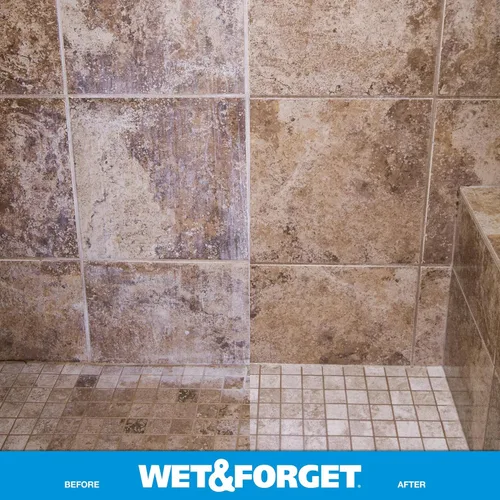 Vista 6 de Wet & Forget Limpiador de ducha de aplicación semanal, no requiere fregar, fórmula sin blanqueador, listo para usar, aroma a vainilla, 64 onzas