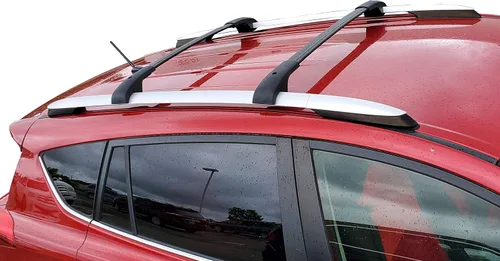 BrightLines Barras Transversales Aero para Portaequipajes de Techo Compatibles con Toyota RAV4 2013-2018