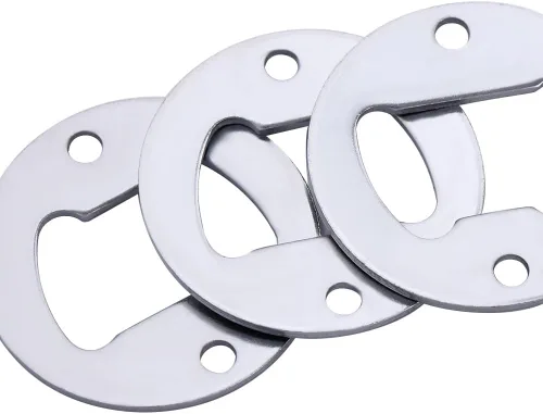 Vista 6 de Vctitil Abrebotellas montado en la pared, 20 piezas, abridor de botellas redondo con tornillos para botella de coque con tapa de cerveza, 20