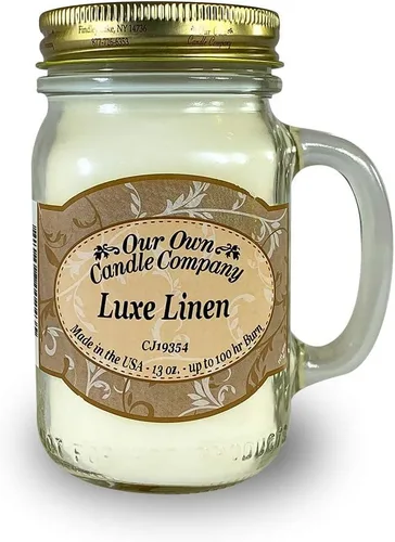 Vista 74 de Our Own Candle Company Grandma's Kitchen - Vela perfumada en tarro Mason de 13 onzas