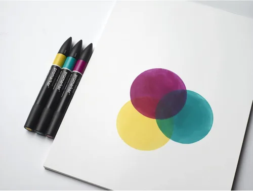 Vista 7 de Winsor & Newton, Papel marcador, a prueba de sangrado, A4, 50 hojas, blanco, 20 libras