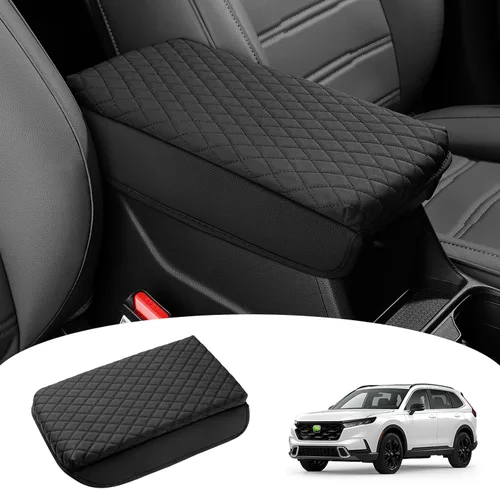 Vista 16 de Shademax Funda de consola central para Tesla Model Y Juniper 2025-2026 / Modelo 3 Highland 2024-2026 Cojín para reposabrazos Funda de cuero