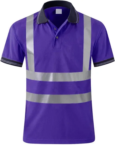 Vista 5 de SMASYS Polo de Seguridad Alta Visibilidad Naranja