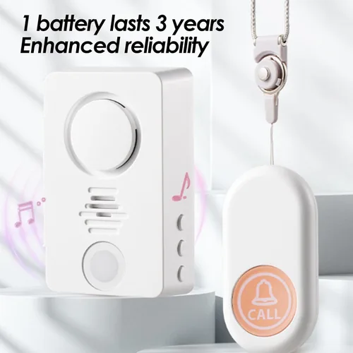Vista 2 de Elderly Alert Bed Alarm - Bedside Safety Alert, Waterproof Motion Detector, Smart Signal Transmitters Fall Prevention Device for Seniors Children