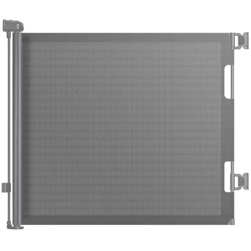 Vista 20 de HAMOPY Puerta retráctil para bebé, 33 pulgadas de alto, se extiende hasta 55 pulgadas de ancho, puertas de bebé duraderas con bloqueo automático