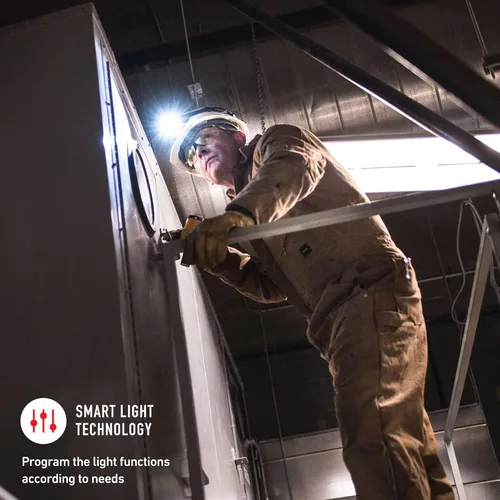 Vista 6 de LED Lenser - Luz para cabeza recargable H14R.2, negro