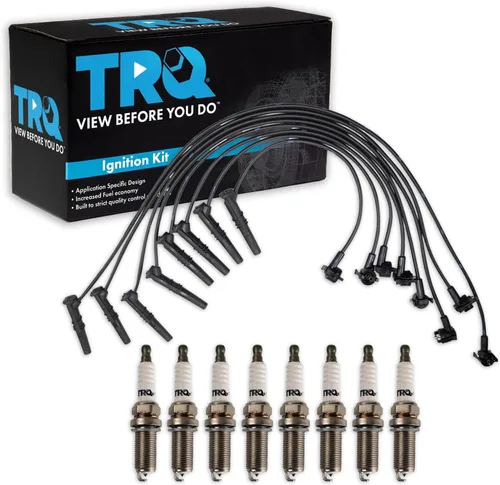 Vista 9 de Kit de Bujías TRQ 5 Piezas de Iridiuo Compatibles con Ford Ranger 2002-2011 2001-2009 Mazda B2300