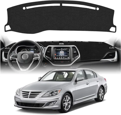 Vista 14 de CARTIST Cubierta de salpicadero para Ford F150 2004 2005 2006 2007 2008 / Lincoln Mark LT, cubierta de tablero para accesorios F150, alfombrilla