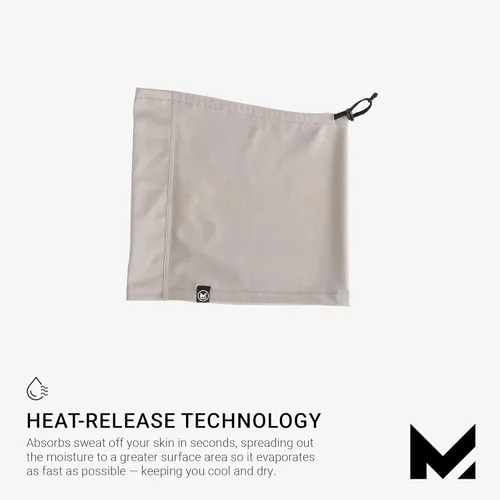 Vista 5 de MISSION All Season Cooling Neck Gaiter Ski Mask For Men And Women, UPF 50