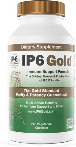 IP6 Gold Fórmula de apoyo inmunológico, 240 cápsulas vegetarianas