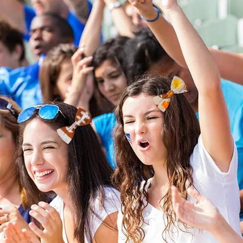 Vista 3 de ABTOLS 2 rollos de cintas de fútbol marrones de 10 yardas de 2.5 pulgadas, cinta de arpillera con borde de alambre, cinta de hojas de otoño