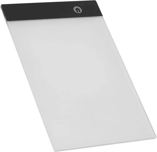 Vista 9 de Huleo Almohadilla de luz LED, almohadilla de luz de trazado A5, caja de luz de almohadilla de rastreo de artcrafts, 3 niveles de brillo, tablero