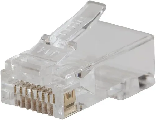 Vista 10 de Klein Tools VDV026-813 Kit de probador de cable Ethernet RJ45 y crimpadora, tecnología de paso, incluye conectores para aplicaciones de datos Cat5e
