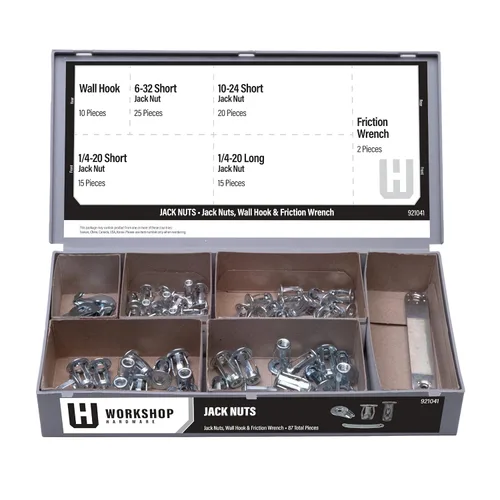 Vista 8 de Kit surtido de sujetadores, juego de espaciadores de acero sin costura, variedad de 70 piezas