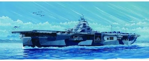 Vista 2 de Trumpeter 1700 USS Franklin CV13 Kit de modelo de portaaviones