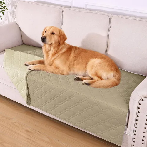 Vista 104 de hyha - Manta impermeable para cama de perro, mantas suaves para mascotas, funda impermeable para sofá para perros, fundas reversibles lavables