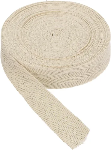 Vista 39 de PATIKIL Cinta de sarga de algodón de 1 pulgada, 50 yardas, cinta de algodón, cinta de encuadernación al bies, cinta de espiga para costura, Verde