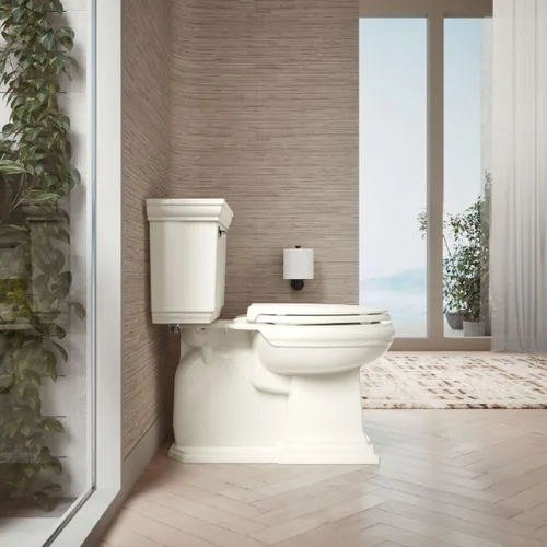 Vista 7 de KOHLER 4636-RL-96 Cachet ReadyLatch - Asiento de inodoro alargado con cierre lento, cierre suave, tapa silenciosa del asiento de inodoro, topes