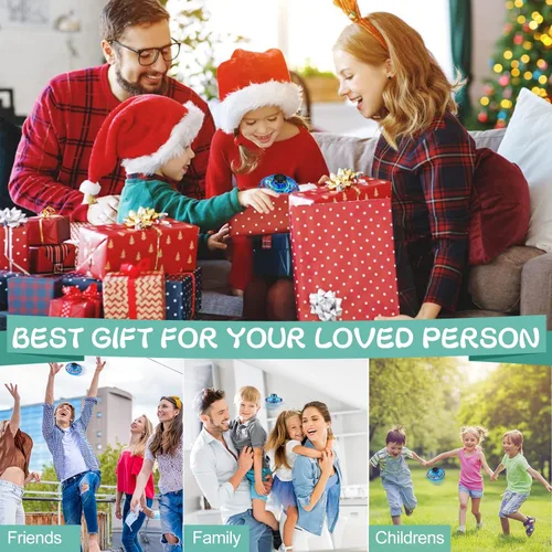 Vista 3 de Flying Spinner Mini UFO Drone for Kids,2022 Flying Toy Flying Orb Ball Flying Fidget Spinner Mini Magic Hover Ball with 360°Rotating LED Lights for