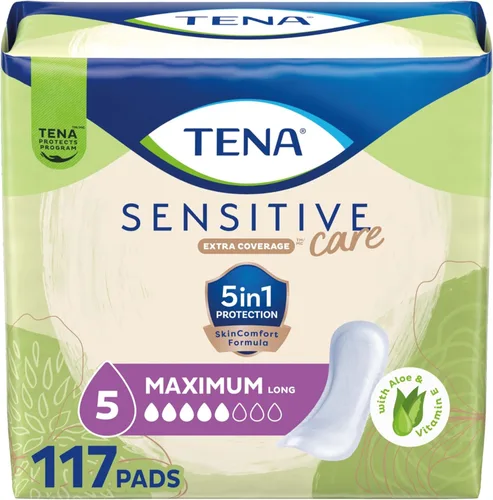 Vista 12 de TENA Intimates - Toalla para incontinencia/control de vejiga de máxima absorción para mujeres, longitud regular, 56
