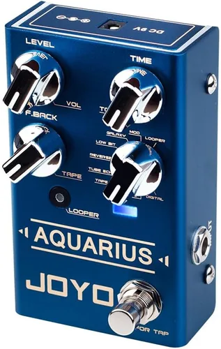 Vista 13 de JOYO Pedal de Overdrive Serie R Pedal OD Tono de Compresión Rock con Ganancia COMP para Efecto de Guitarra Eléctrica (ZIP AMP R-04)