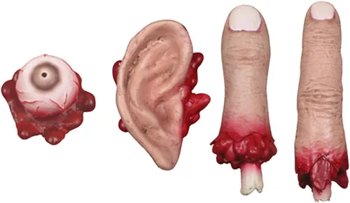 Vista 2 de Juego de piezas de cuerpo cortadas