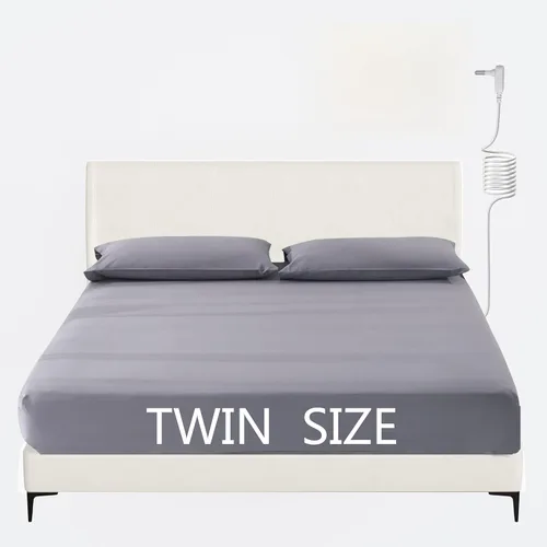 Sábanas de tierra con cable de conexión a tierra de 15 pies, 5% fibra plateada y 95% fibra de algodón, reduce el estrés, mejora la calidad del