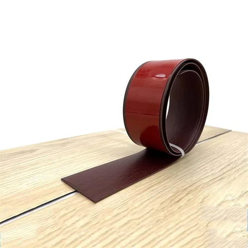Vista 11 de Tiras de cubierta de suelo, tira de transición de piso de 2.0 in de ancho, tira de suelo laminado de transición de suelo autoadhesivo, tira divisora