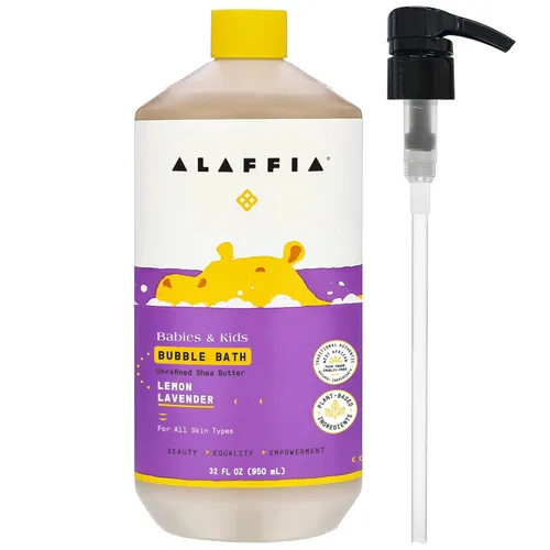 Vista 11 de Alaffia baño de burbujas de coco para bebé
