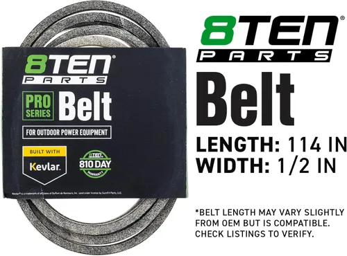 Vista 4 de 8TEN Kit de reconstrucción de cubierta para Toro Exmark 42 pulgadas Quest TimeCutter SS 4235 MX 4260 ZS 4200S 4200T hoja husillo correa tensor