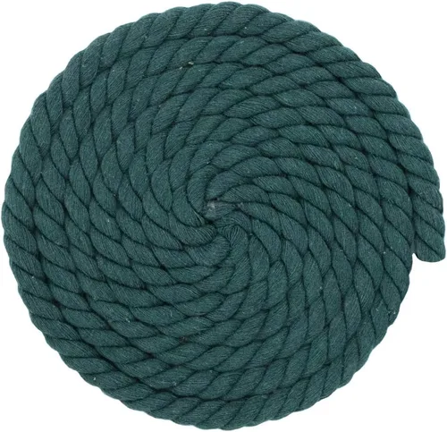 Vista 68 de West Coast Paracord - Cuerda de algodón natural trenzada de 3 hebras, 1/4, 1/2, 5/8, 3/4, y 1 pulgada de diámetro, 10, 25, 50, 100 pies