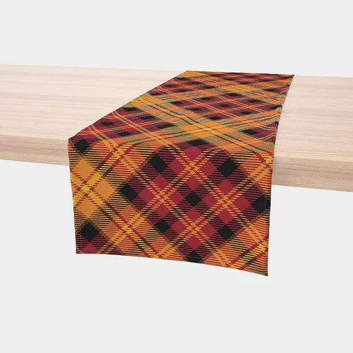 Vista 4 de Fabric Textile Products Servilletas de tela de cosecha de otoño Cuadros de 18 x 18 pulgadas Resistente a las manchas para un fácil cuidado