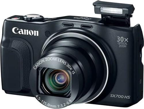 Vista 3 de Canon PowerShot SX700 HS Cámara digital - Wi-Fi habilitado (negro)