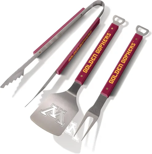 Vista 20 de YouTheFan NCAA Spirit Series - Juego de barbacoa de 3 piezas